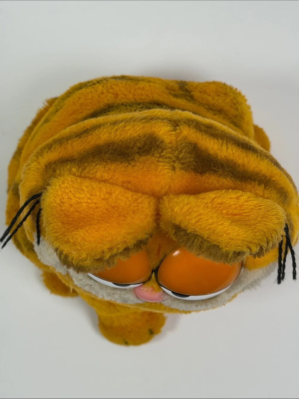 1981 Vintage Garfield Plush Toy Grouchy Food Loving Cat Collectible